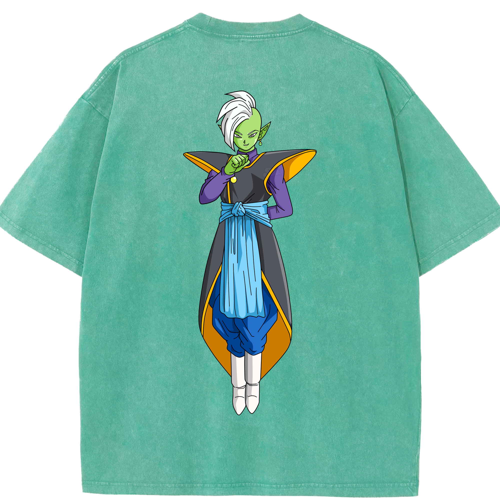 （画像用） ドラゴンボール DRAGON BALL 綿100% ヴィンテージ風 半袖Tシャツ（背面プリント）